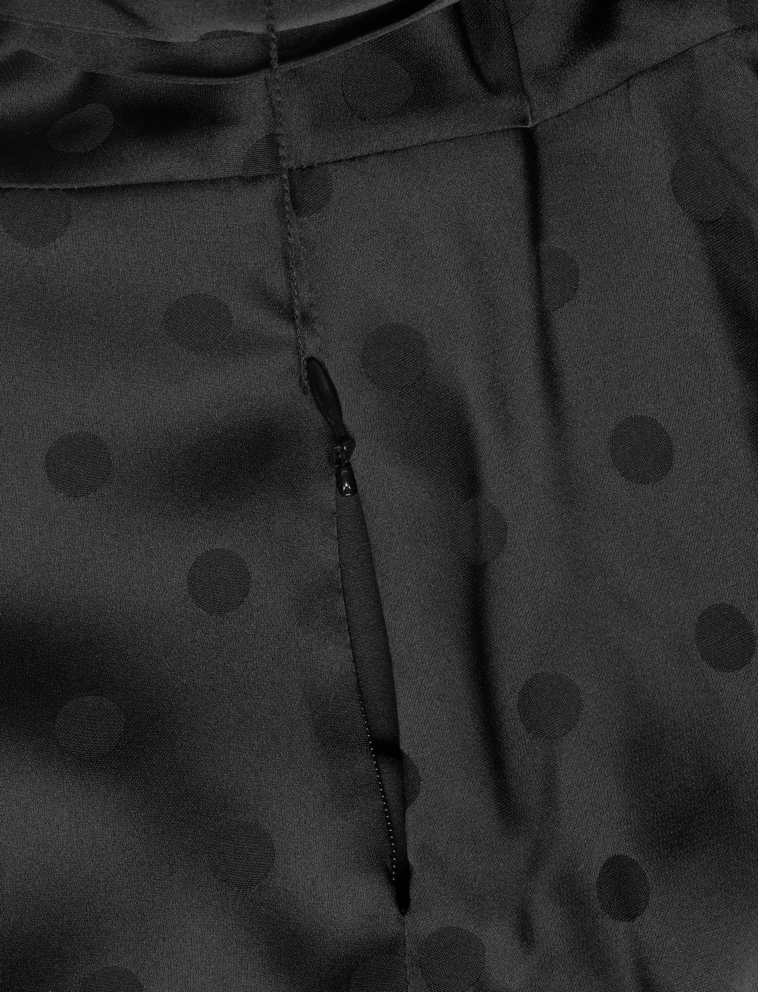 Tommy Hilfiger - POLKA DOT FIT&FLARE WRAP DRESS - black - 4