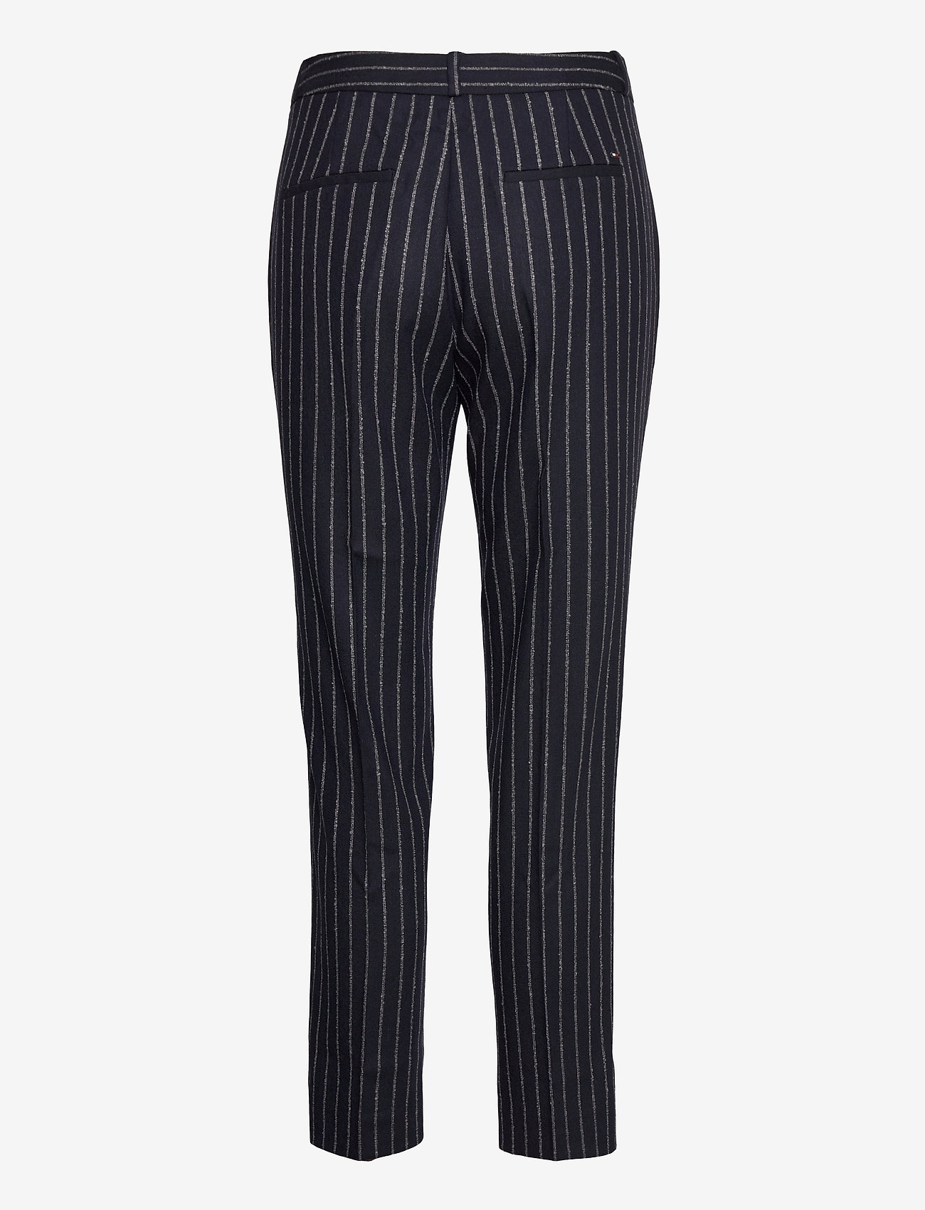 Tommy Hilfiger - SLIM PINSTRIPE ANKLE PANT - navy pinstp - 1