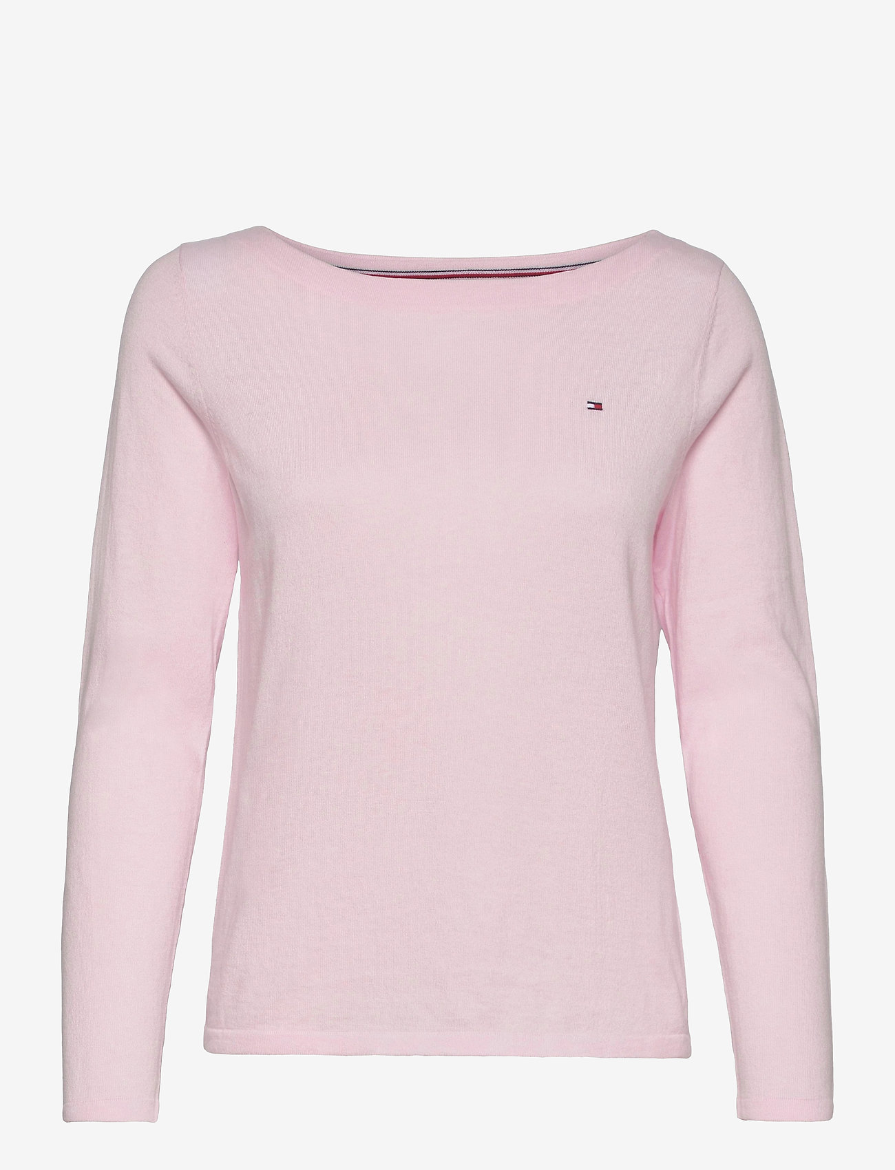 Tommy Hilfiger - SOFT COTTON BOAT-NK SWT LS - light pink - 0