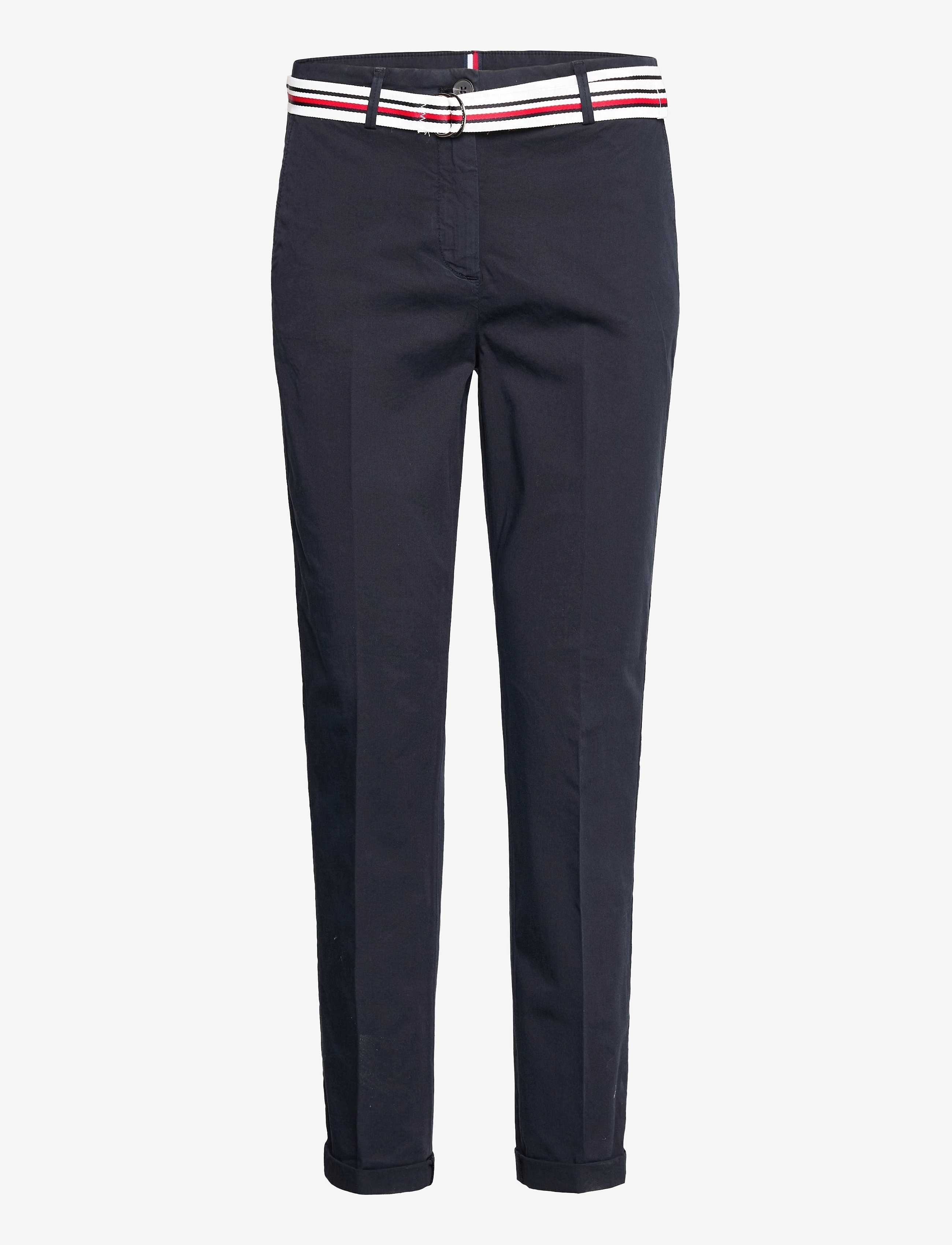 Tommy Hilfiger - CO TENCEL CHINO SLIM PANT - desert sky - 0