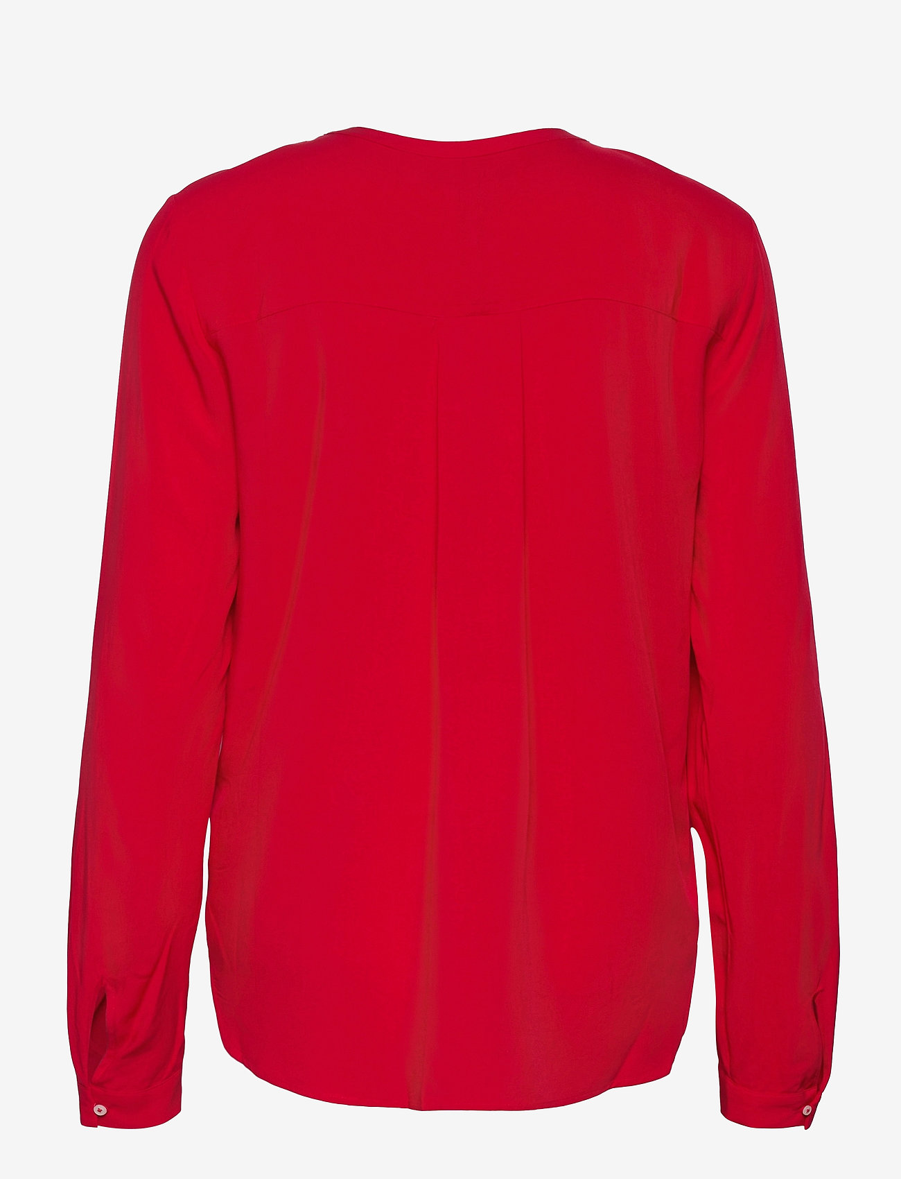 Tommy Hilfiger - VISCOSE POPLIN REGULAR BLOUSE LS - primary red - 1