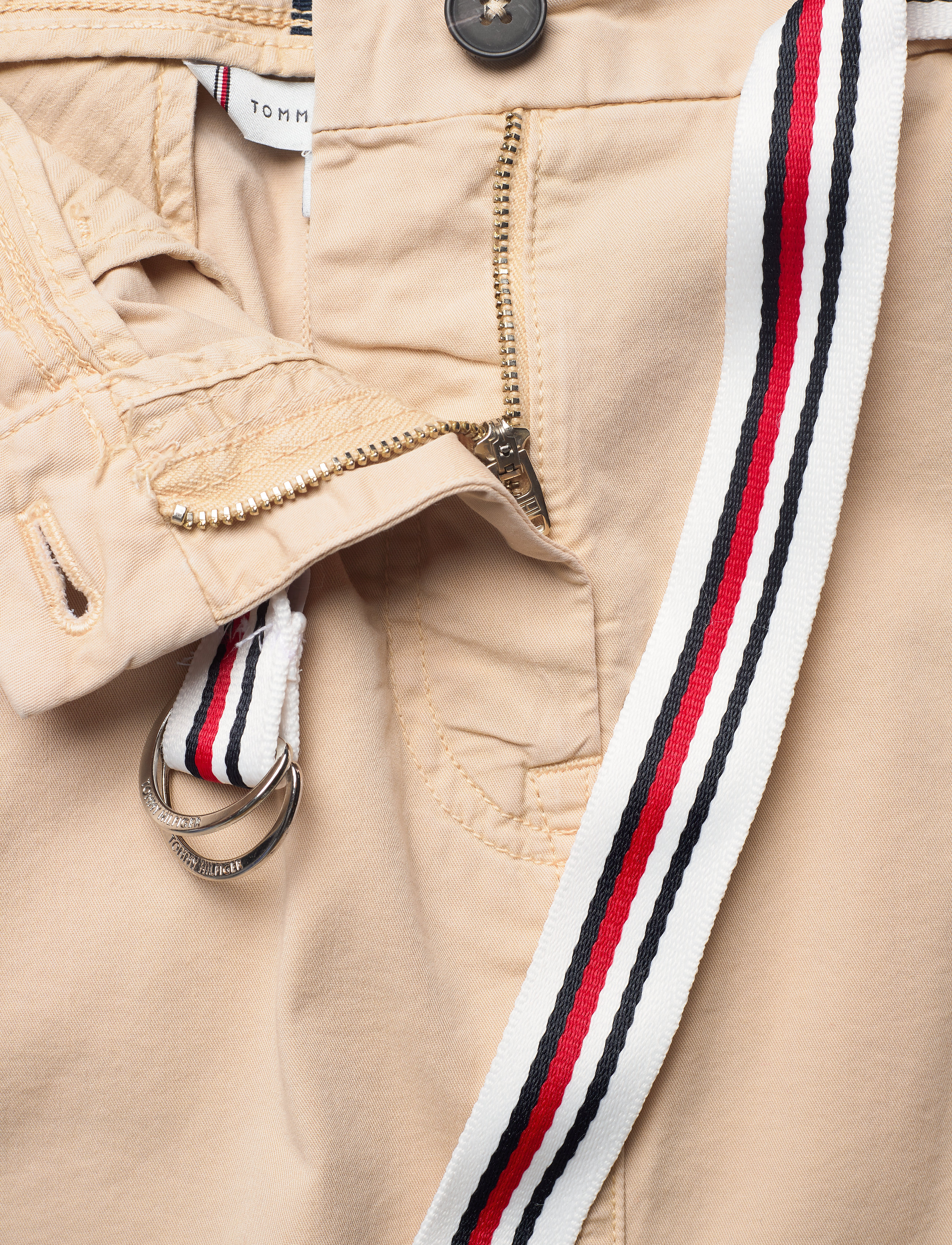 Tommy Hilfiger - CO TENCEL ROME SHORT SKIRT - classic beige - 3