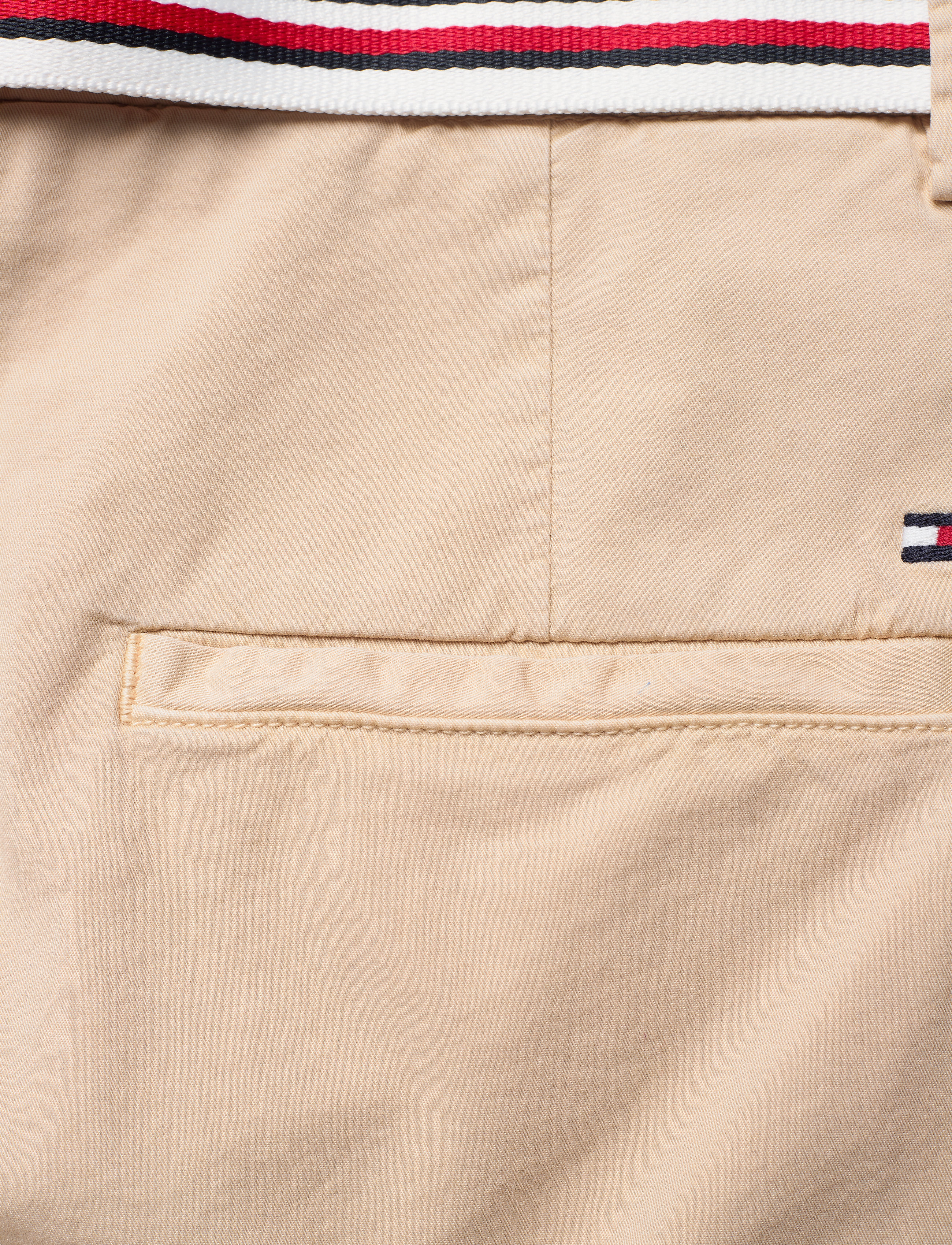 Tommy Hilfiger - CO TENCEL ROME SHORT SKIRT - classic beige - 4