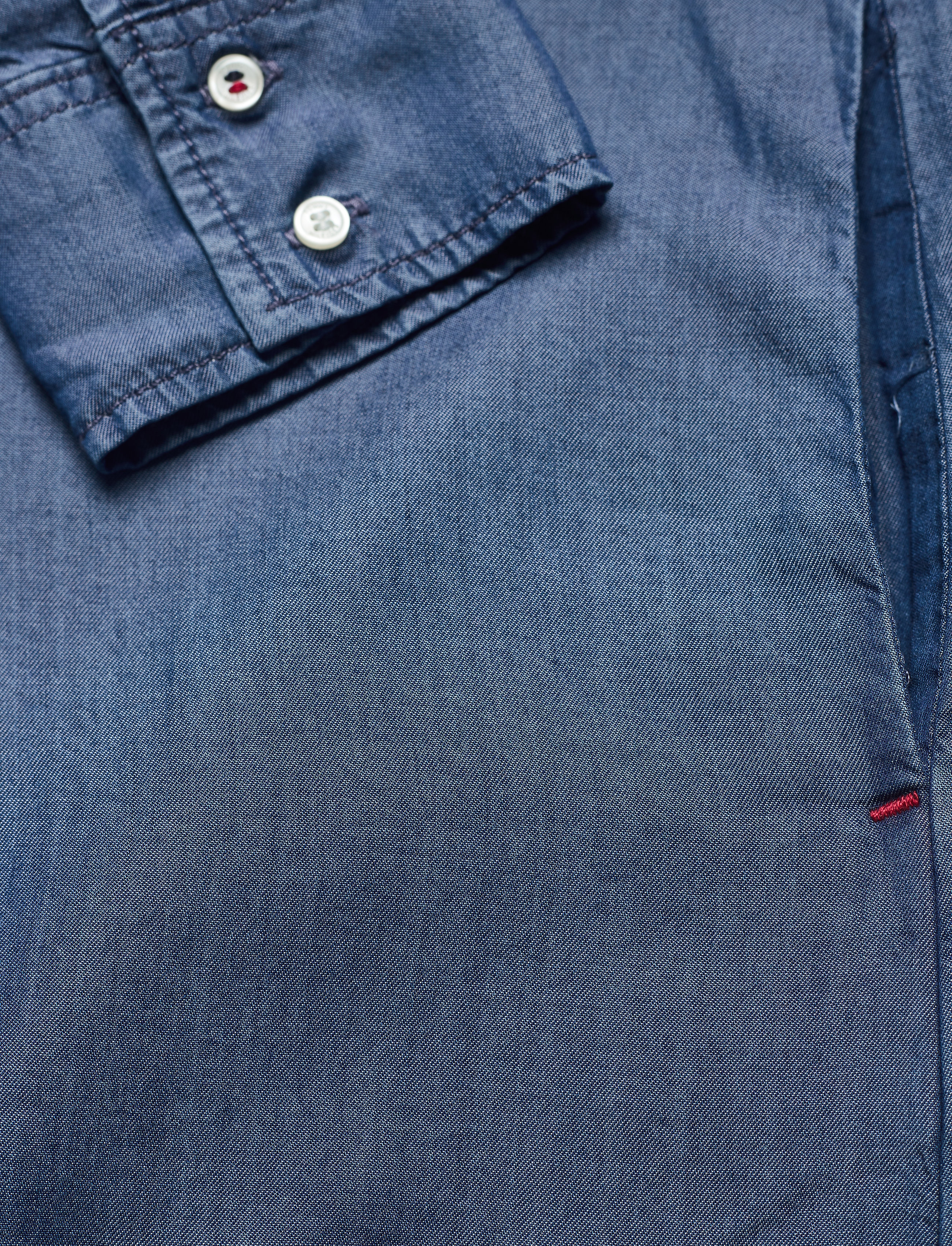 Tommy Hilfiger - CHAMBRAY SHORT SHIRT DRESS LS - lana - 3