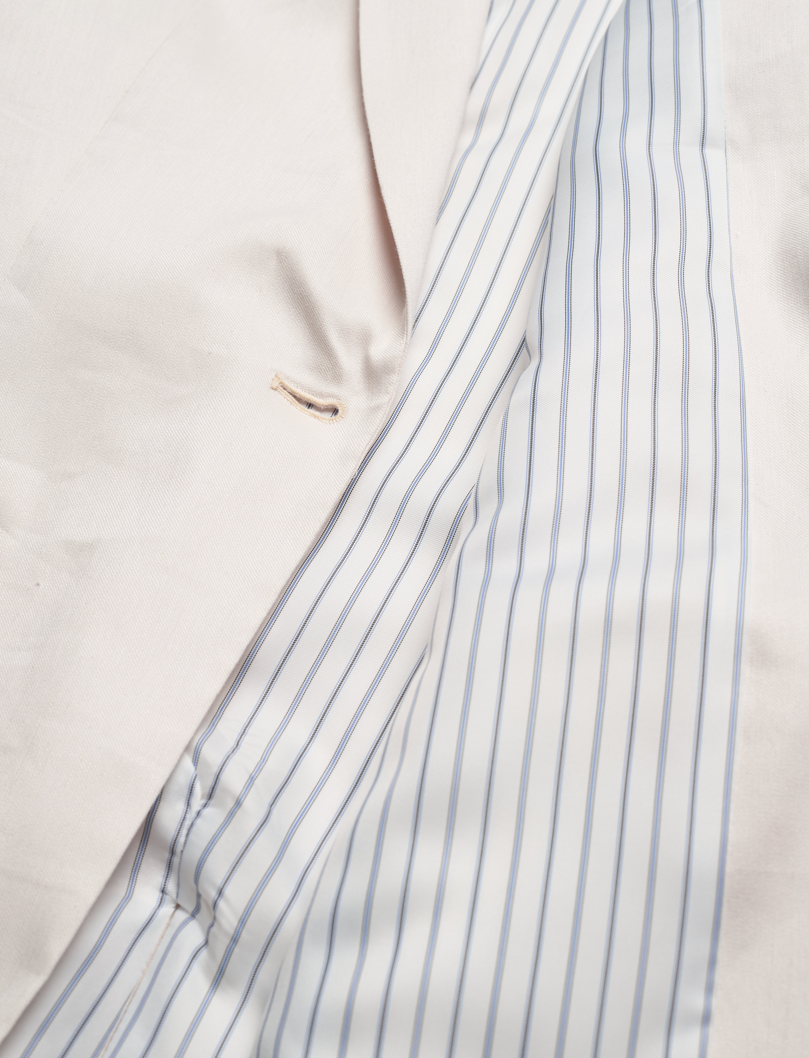 Tommy Hilfiger - STRETCH LINEN SB BLAZER - white dove - 4