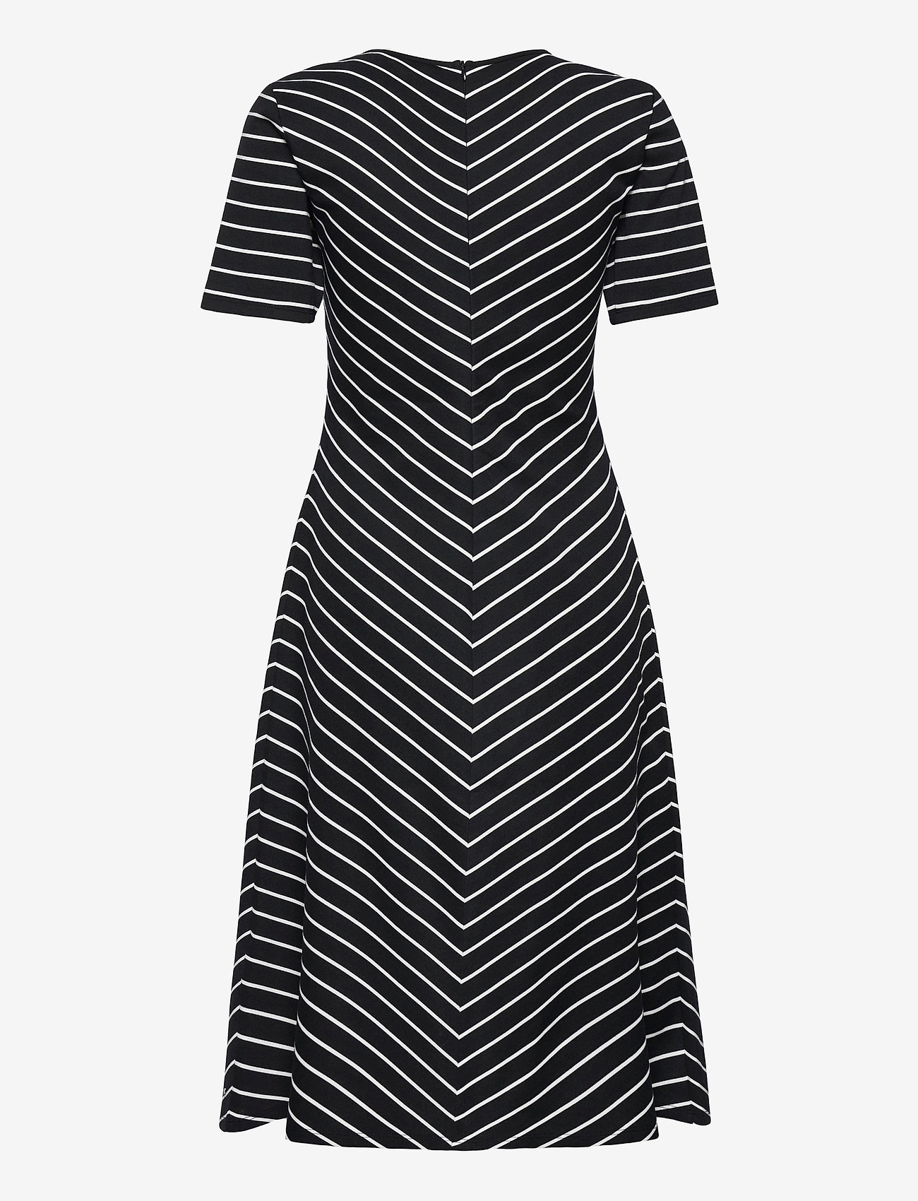 Tommy Hilfiger - PINSTRIPE F&F KNEE DRESS SS - pinstripe / desert sky - 1