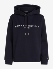 Tommy Hilfiger - HERITAGE HILFIGER HOODIE LS - hoodies - desert sky - 0