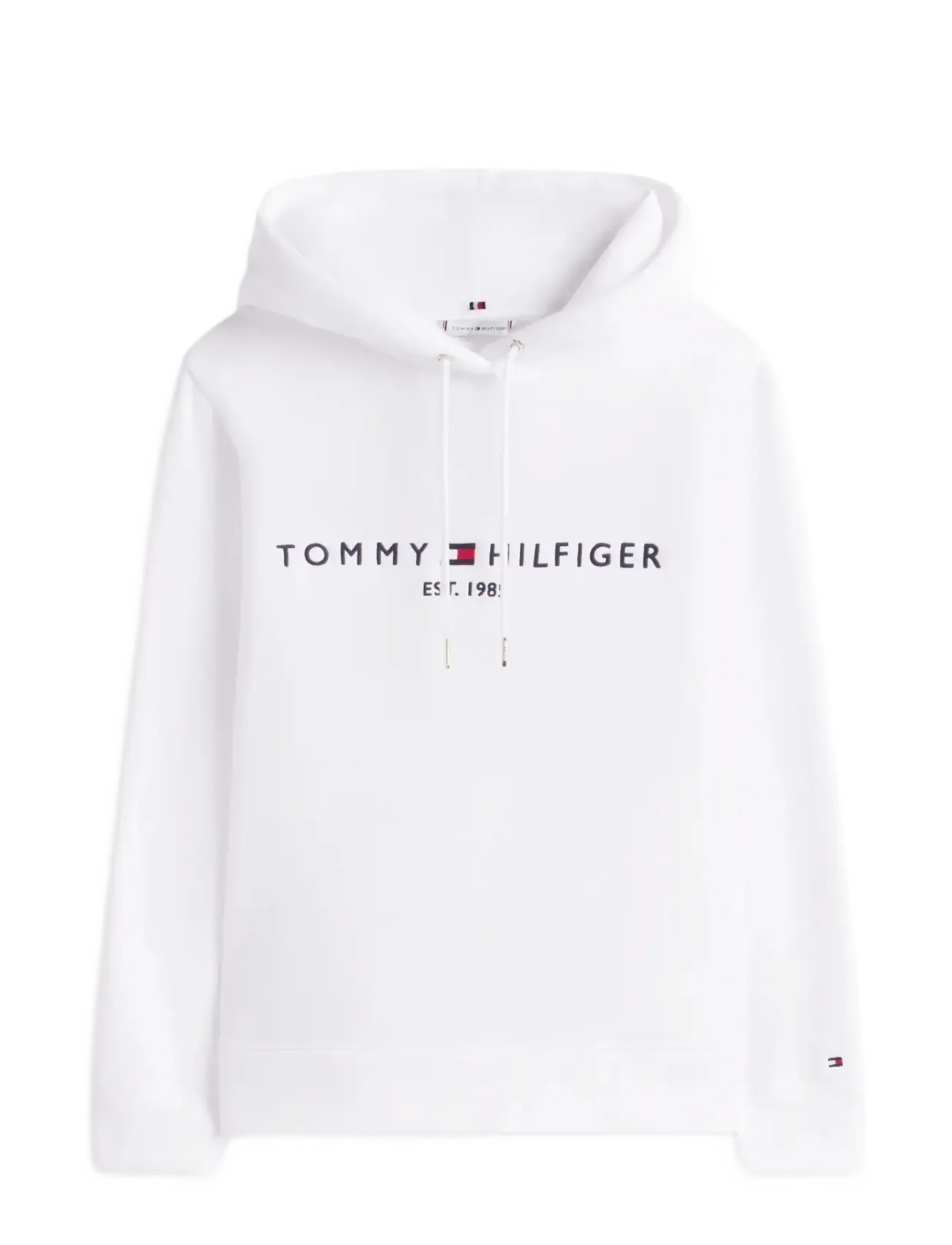 HERITAGE HILFIGER HOODIE LS - WHITE