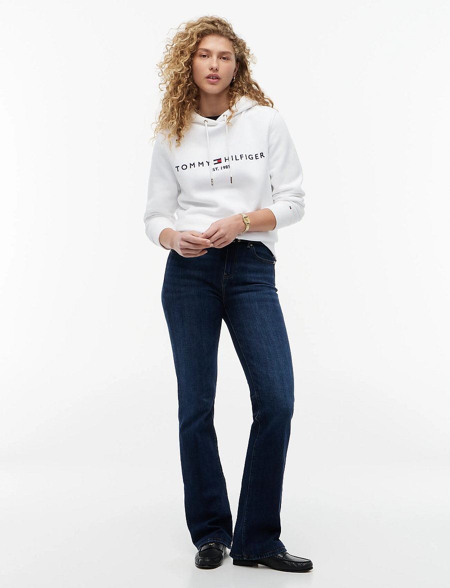 Tommy Hilfiger - HERITAGE HILFIGER HOODIE LS - kapuzenpullover - white - 4