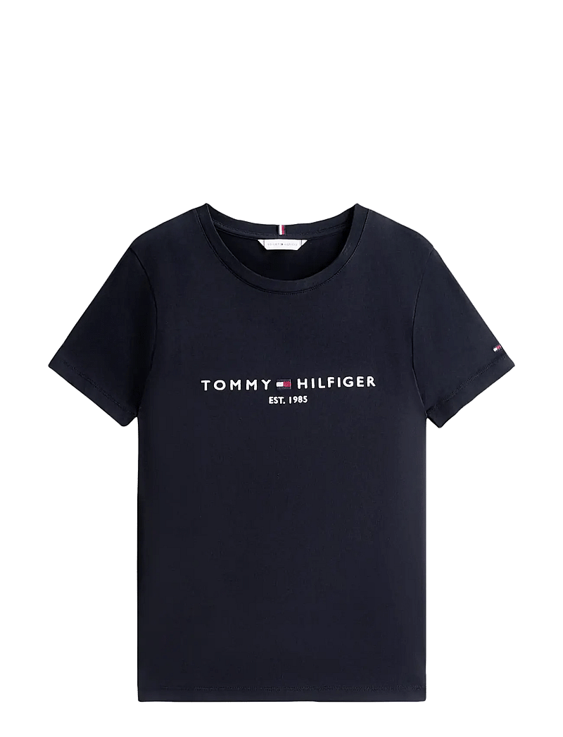 Tommy Hilfiger - HERITAGE HILFIGER C-NK REG TEE - t-shirts - desert sky - 1