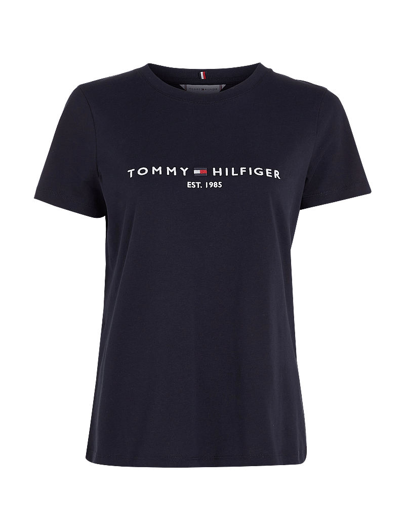 Tommy Hilfiger - HERITAGE HILFIGER C-NK REG TEE - stuttermarbolir - desert sky - 1