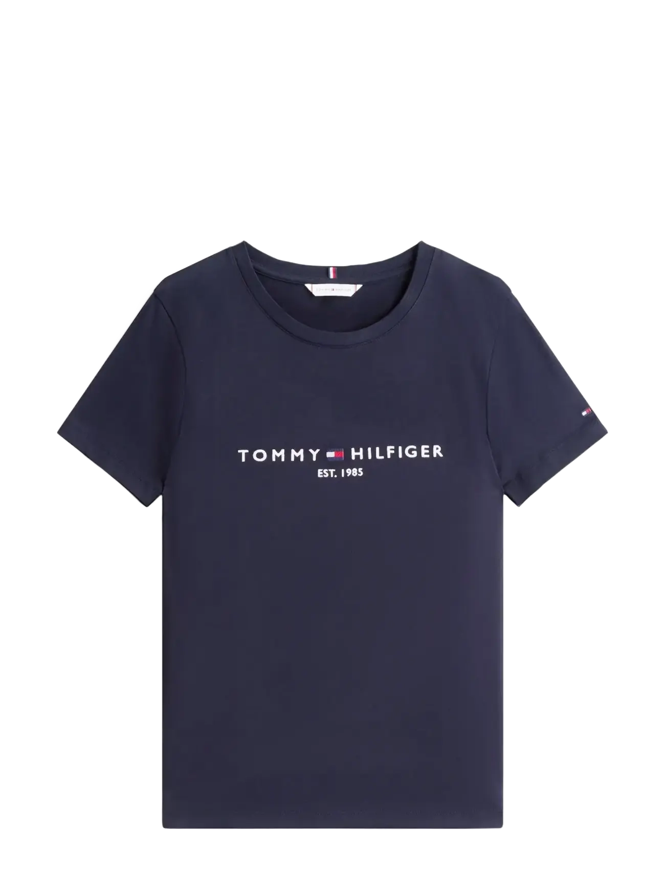 Tommy Hilfiger - HERITAGE HILFIGER C-NK REG TEE - t-shirts - navy blue - 2