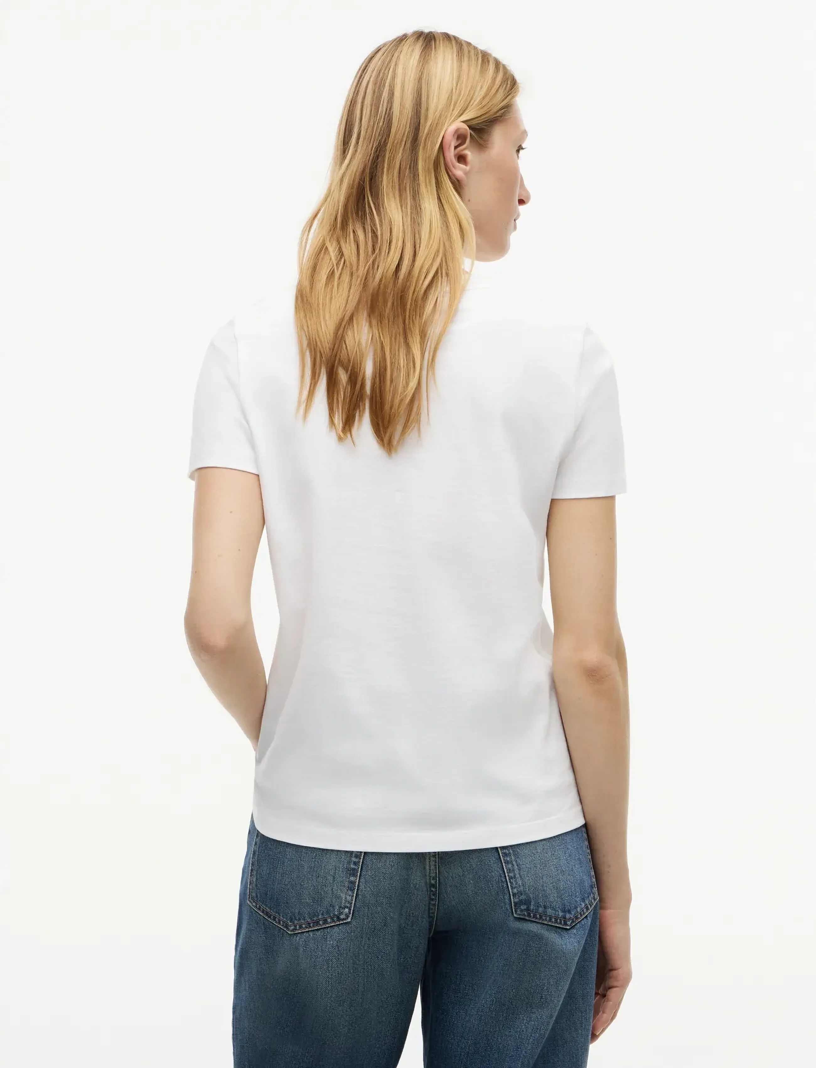Tommy Hilfiger - HERITAGE HILFIGER C-NK REG TEE - t-shirts - white - 2