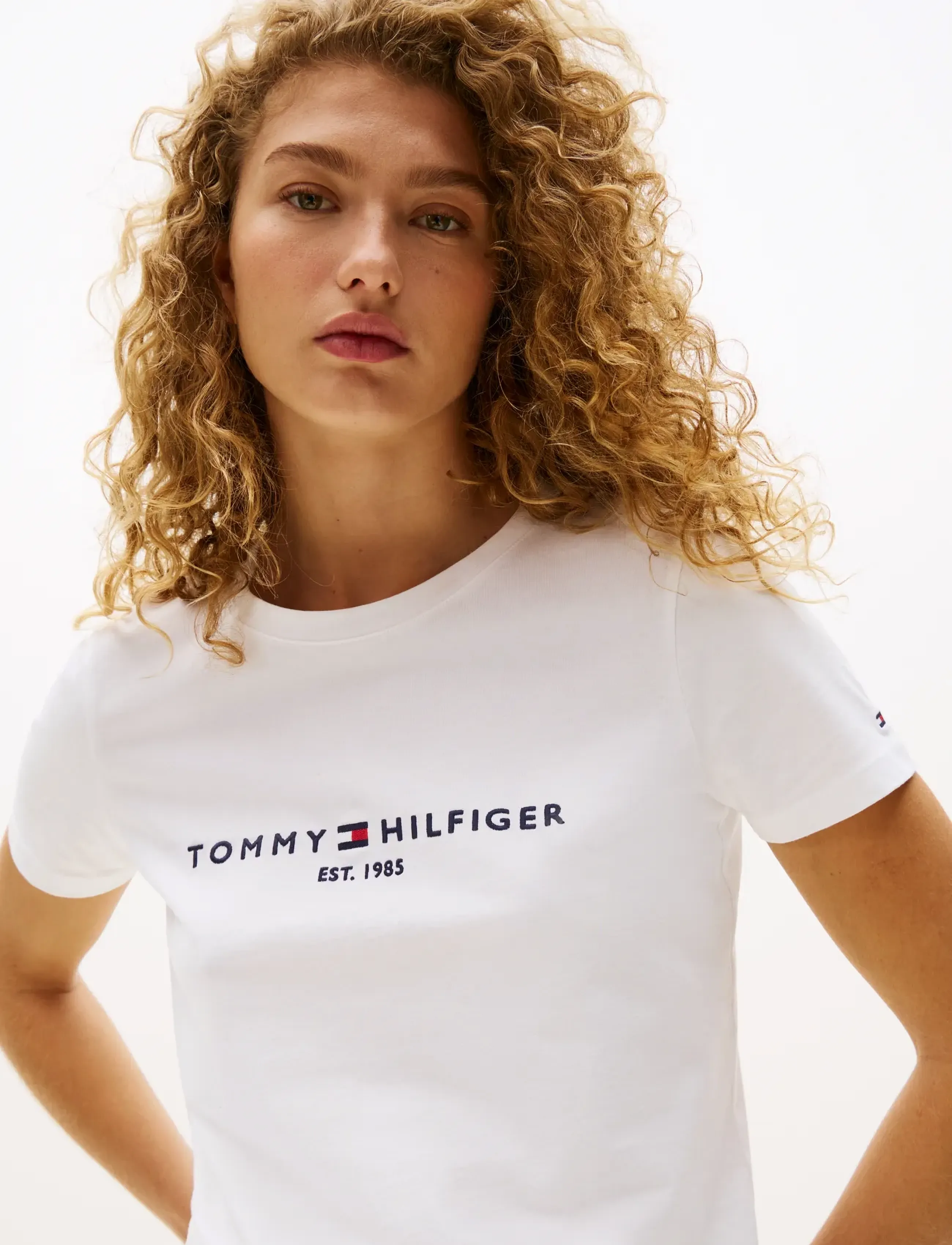 TOMMY HILFIGER Heritage Hilfiger C-Nk Reg Tee t-shirts dam – bild 5