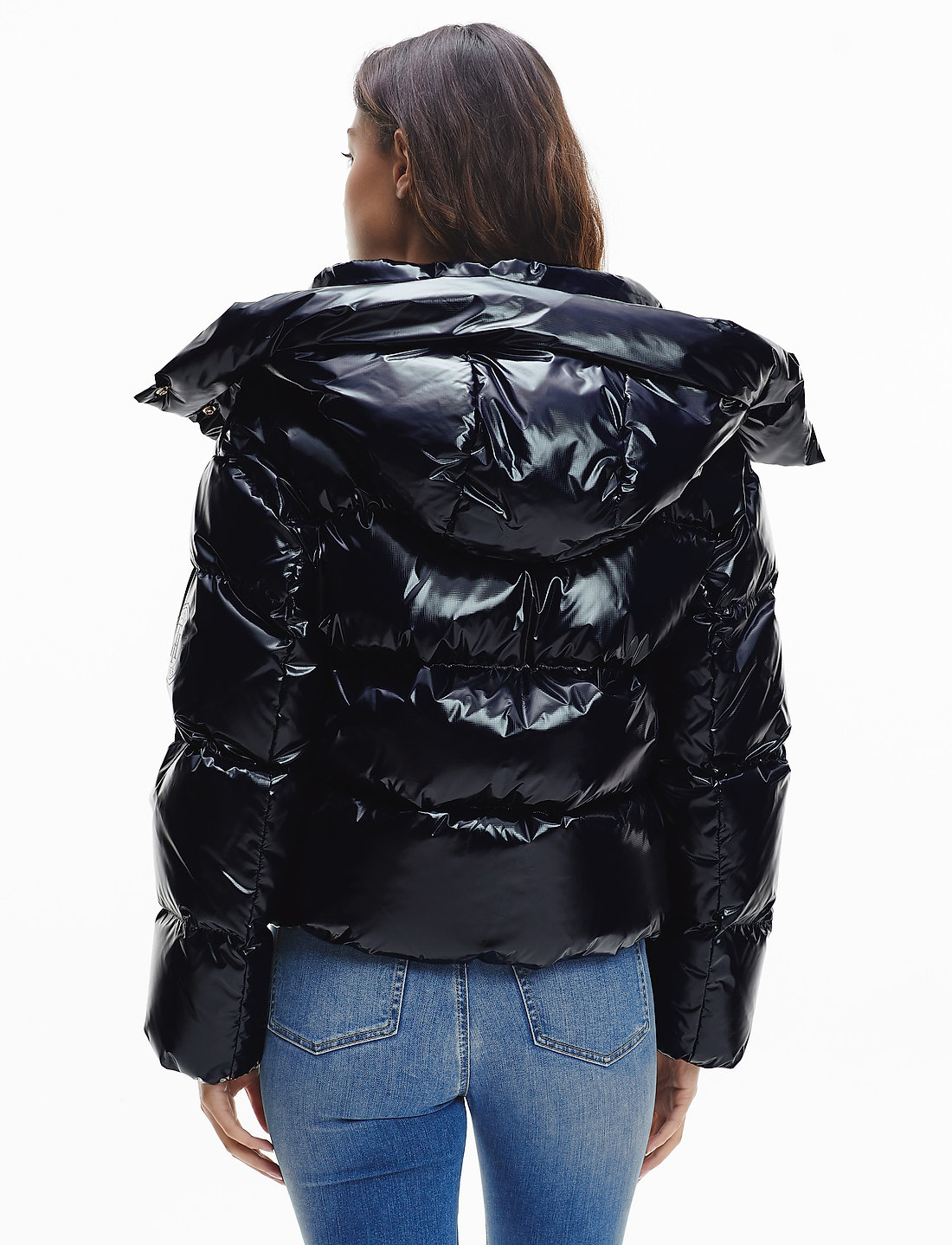 Tommy hilfiger 2025 shiny jacket