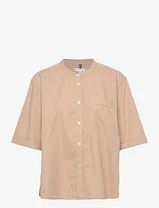 ORG COTTON N RELAXED SHIRT SS, Tommy Hilfiger