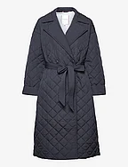 RELAXED SORONA QUILTED TRENCH - DESERT SKY