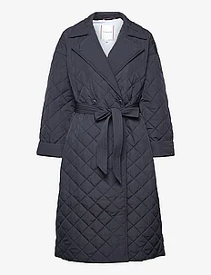 RELAXED SORONA QUILTED TRENCH, Tommy Hilfiger