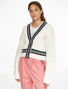ICON CABLE V-NK CARDIGAN, Tommy Hilfiger