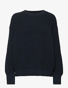 ORG COTTON BUTTON C-NK SWEATER, Tommy Hilfiger