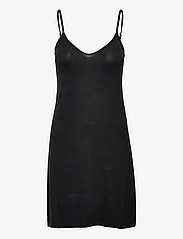 Tommy Hilfiger - REGULAR VISCOSE SHIRT KNEE DRESS - sukienki koszulowe - black - 4