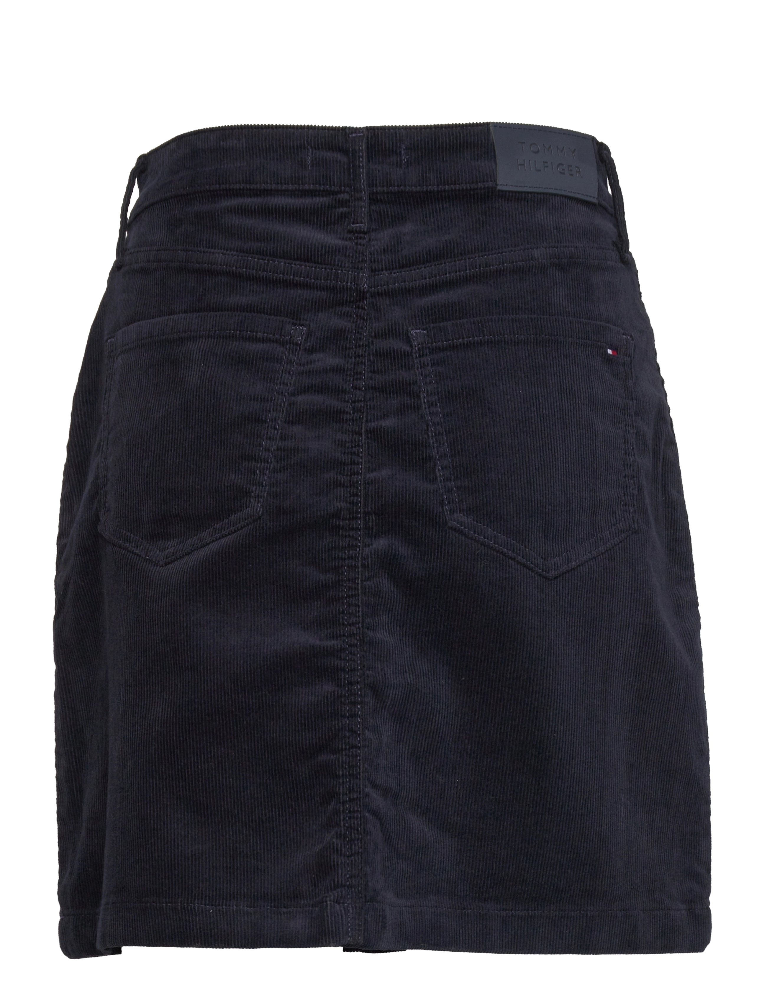 Tommy Hilfiger - DNM MINI SKIRT HW CORD CLR - desert sky - 1