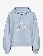 ICON RELAXED ICON HOODY - BREEZY BLUE