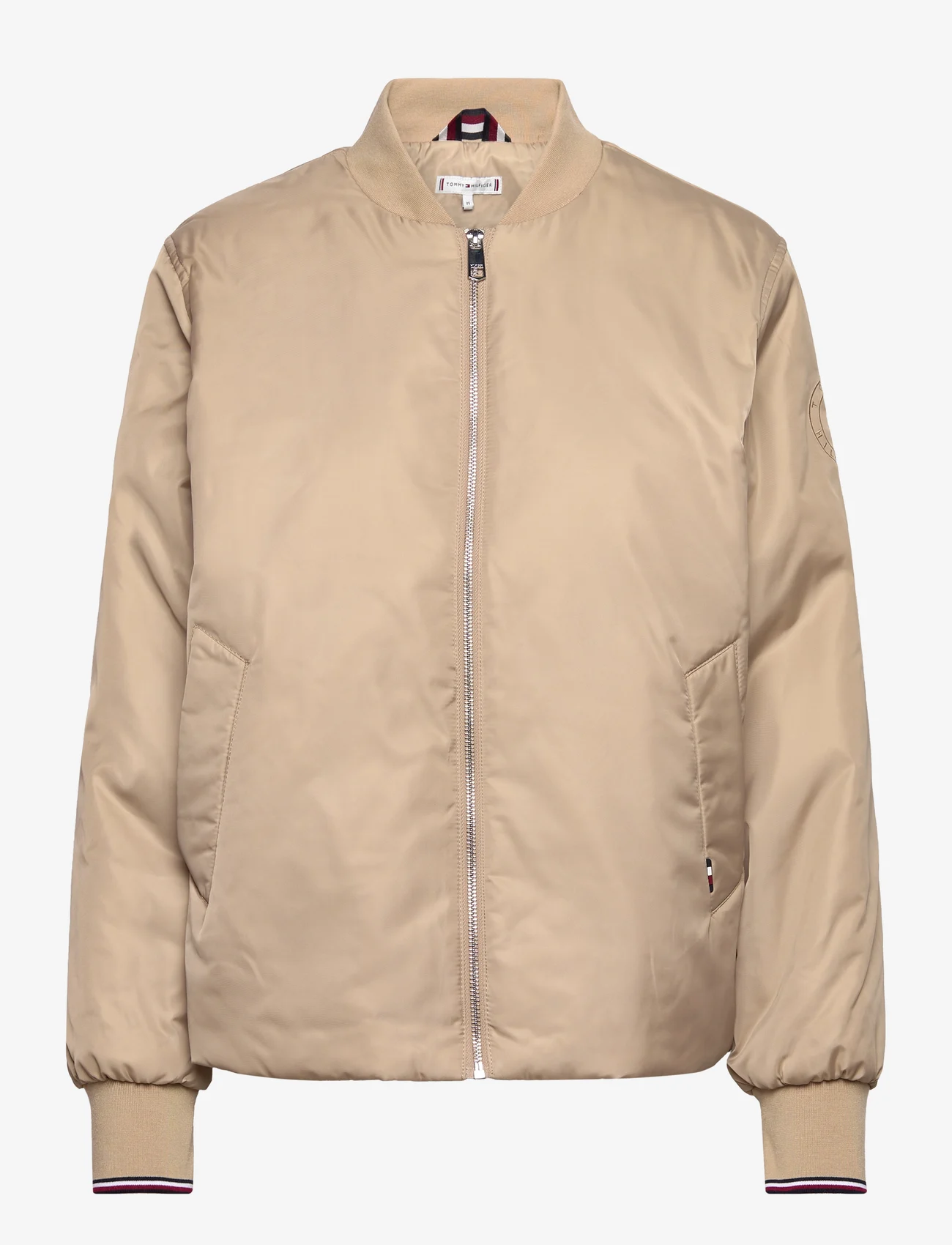 Tommy Hilfiger - CLEAN PADDED GS BOMBER - tunna jackor - beige - 0