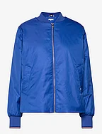 CLEAN PADDED GS BOMBER - TH ELECTRIC BLUE