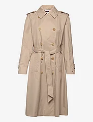 Tommy Hilfiger - 1985 COTTON BLEND DB TRENCH - trench coats - beige - 0