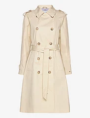 Tommy Hilfiger - 1985 COTTON BLEND DB TRENCH - trench coats - light sandalwood - 0