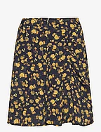 MOSS CREPE ROSE SHORT SKIRT - FROSTED FLORAL DITSY