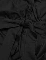 Tommy Hilfiger - REG VISC WRAP KNEE DRESS 7/8 - omlottklänning - black - 3