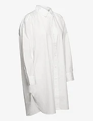 Tommy Hilfiger - ORG CO SOLID KNEE SHIRT DRESS - midi-kleider - th optic white - 2