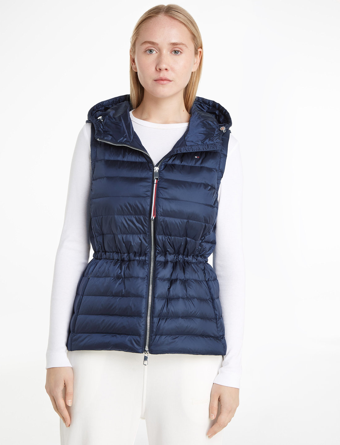 Tommy hilfiger sales puffer vest womens