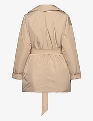 Tommy Hilfiger - CLEAN PADDED PEACOAT - talvejoped - beige - 1