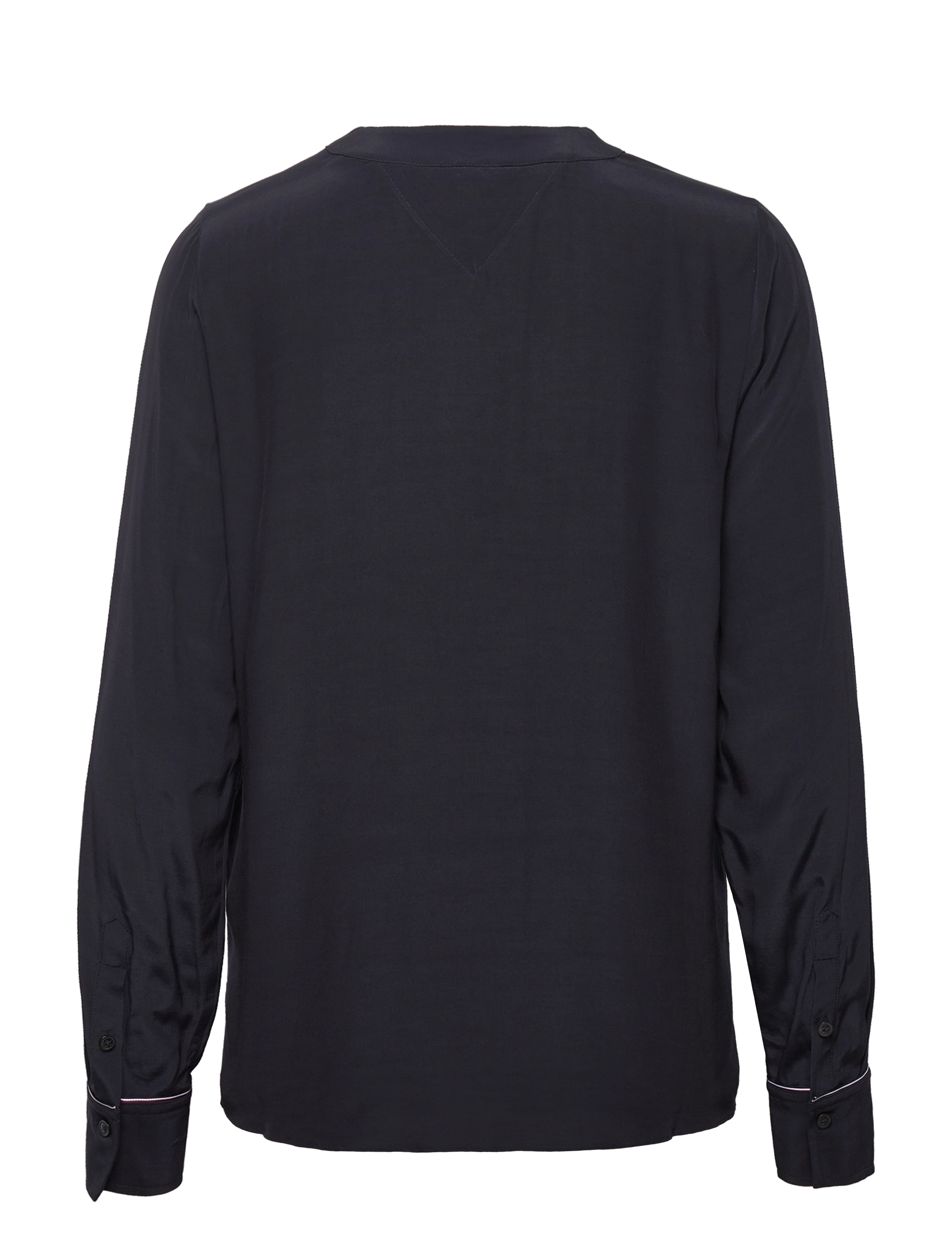 Tommy Hilfiger - IM VISCOSE SOLID V-NK BLOUSE LS - desert sky - 1