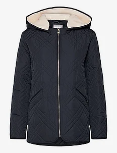 QUILTED HOODED JACKET, Tommy Hilfiger