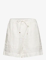 Tommy Hilfiger - CASUAL LINEN SHORT - casual shorts - ecru - 0