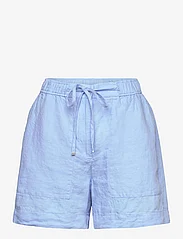 Tommy Hilfiger - CASUAL LINEN SHORT - casual shorts - vessel blue - 0