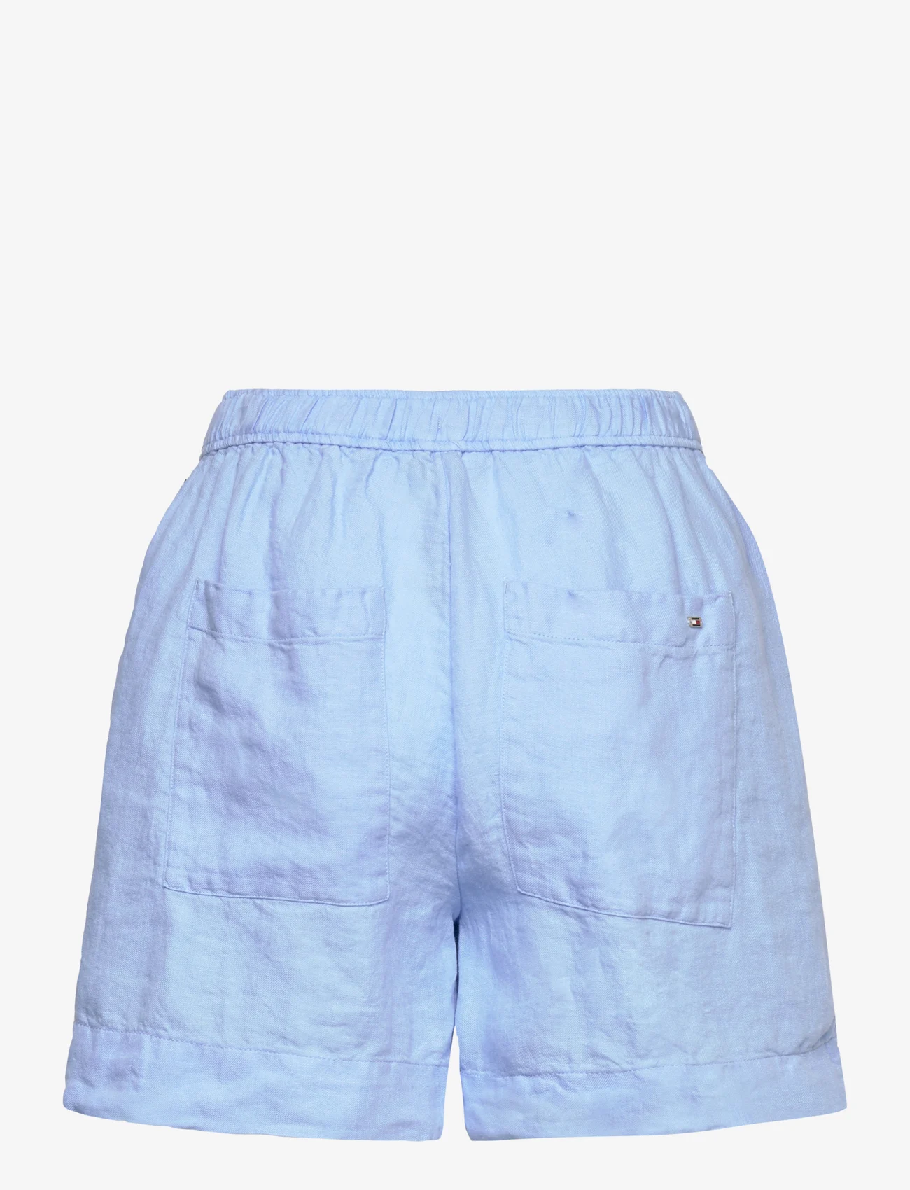 Tommy Hilfiger - CASUAL LINEN SHORT - casual shorts - vessel blue - 1