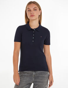 1985 SLIM PIQUE POLO SS, Tommy Hilfiger