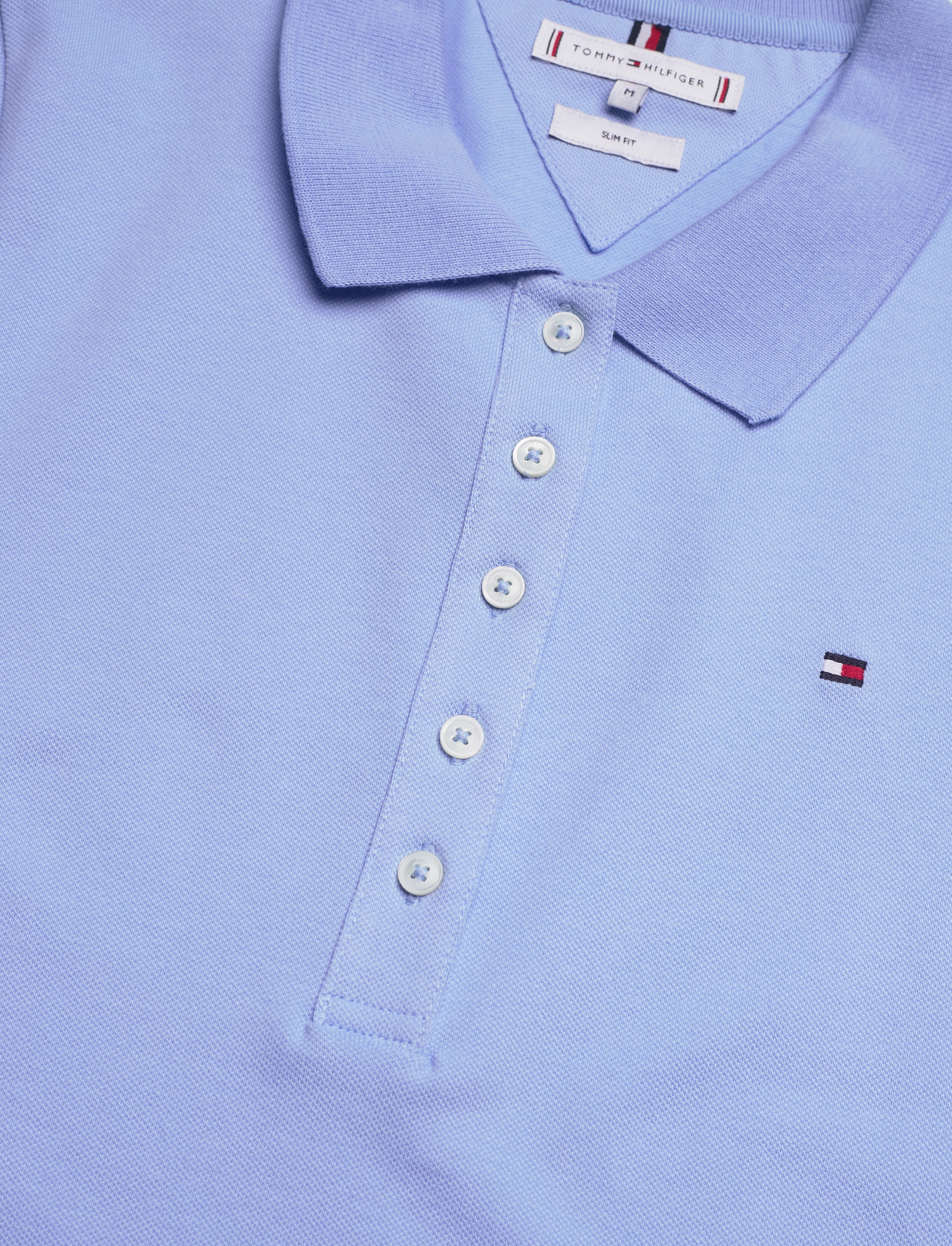 Tommy Hilfiger - 1985 SLIM PIQUE POLO SS - vessel blue - 2