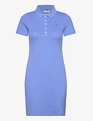 Tommy Hilfiger - 1985 SLIM PIQUE POLO DRESS SS - t-shirt dresses - blue spell - 0