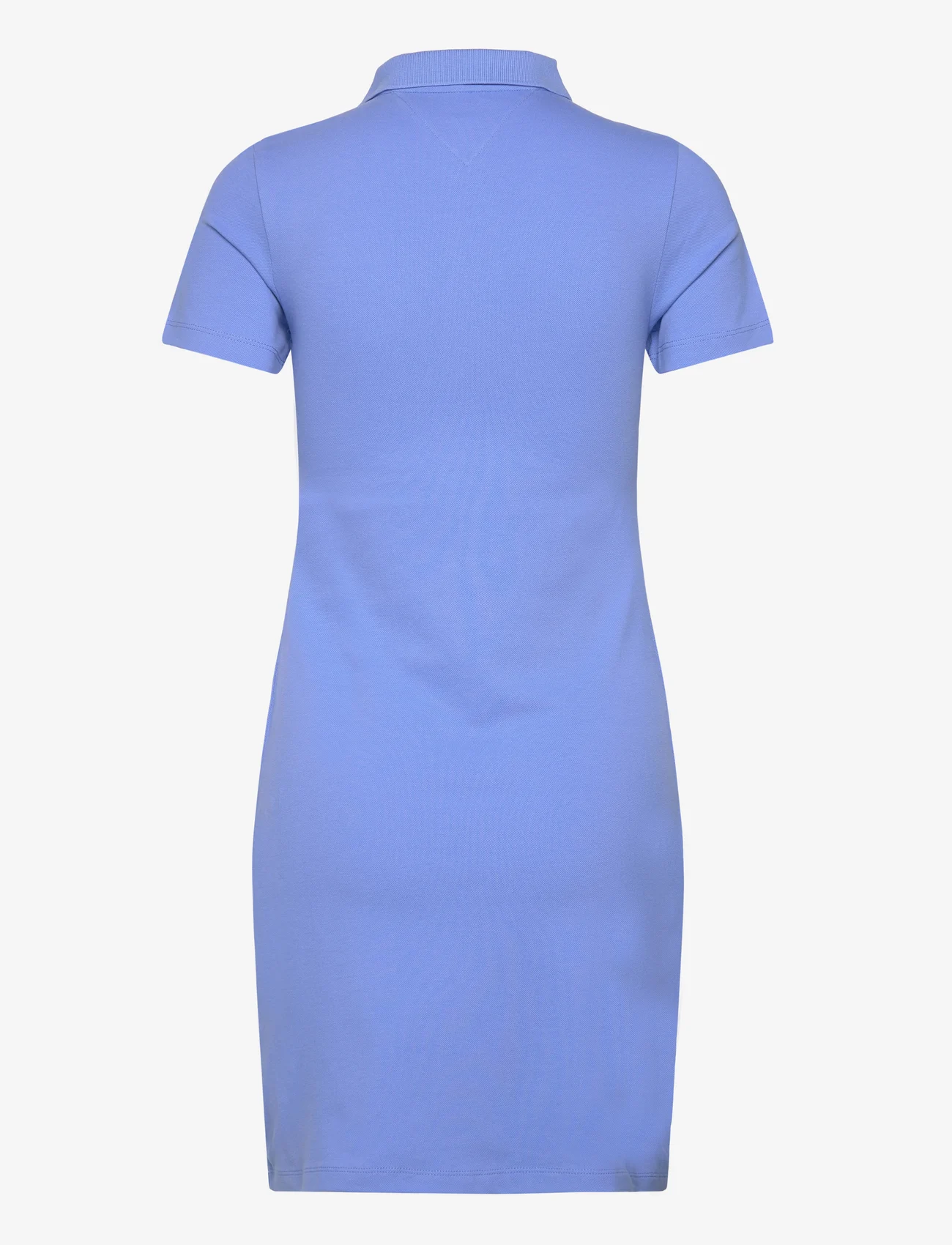 Tommy Hilfiger - 1985 SLIM PIQUE POLO DRESS SS - marškinėlių tipo suknelės - blue spell - 1