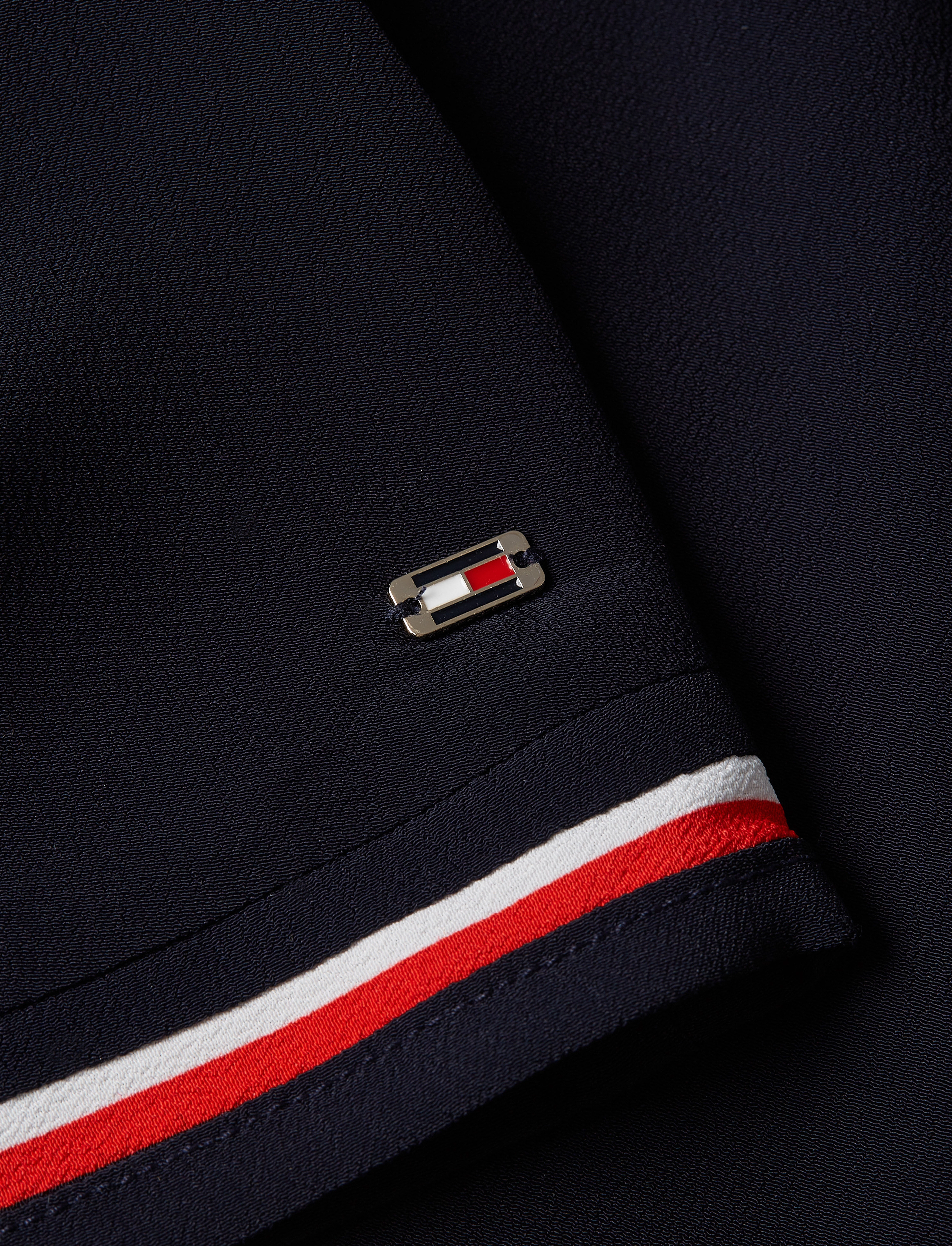 Tommy Hilfiger - VIS CREPE GLOBAL STP SHIFT DRESS - desert sky - 3