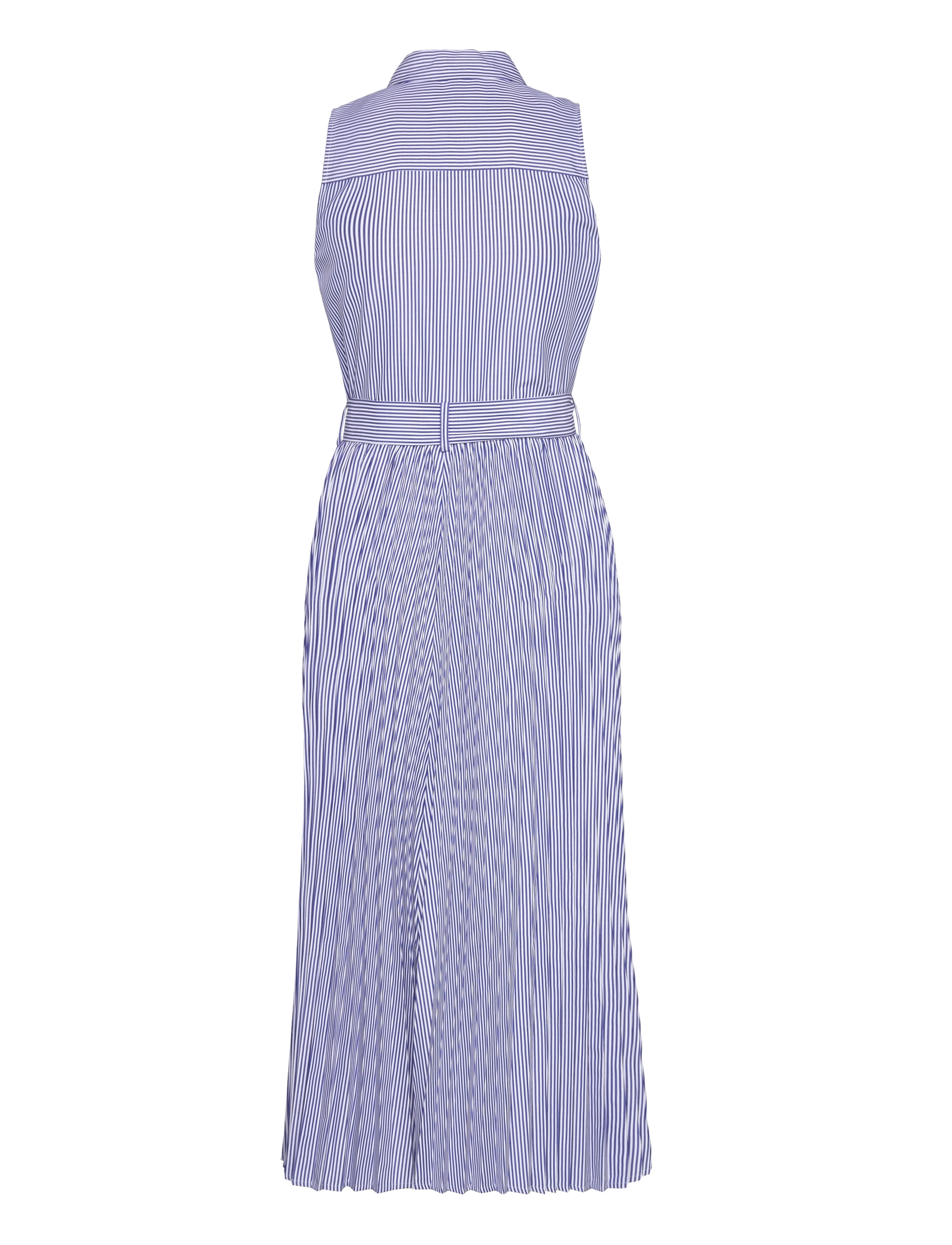 Tommy Hilfiger - PLEATED ITHAKA LONG SHIRT DRESS - ithaca stp/ blue - 1