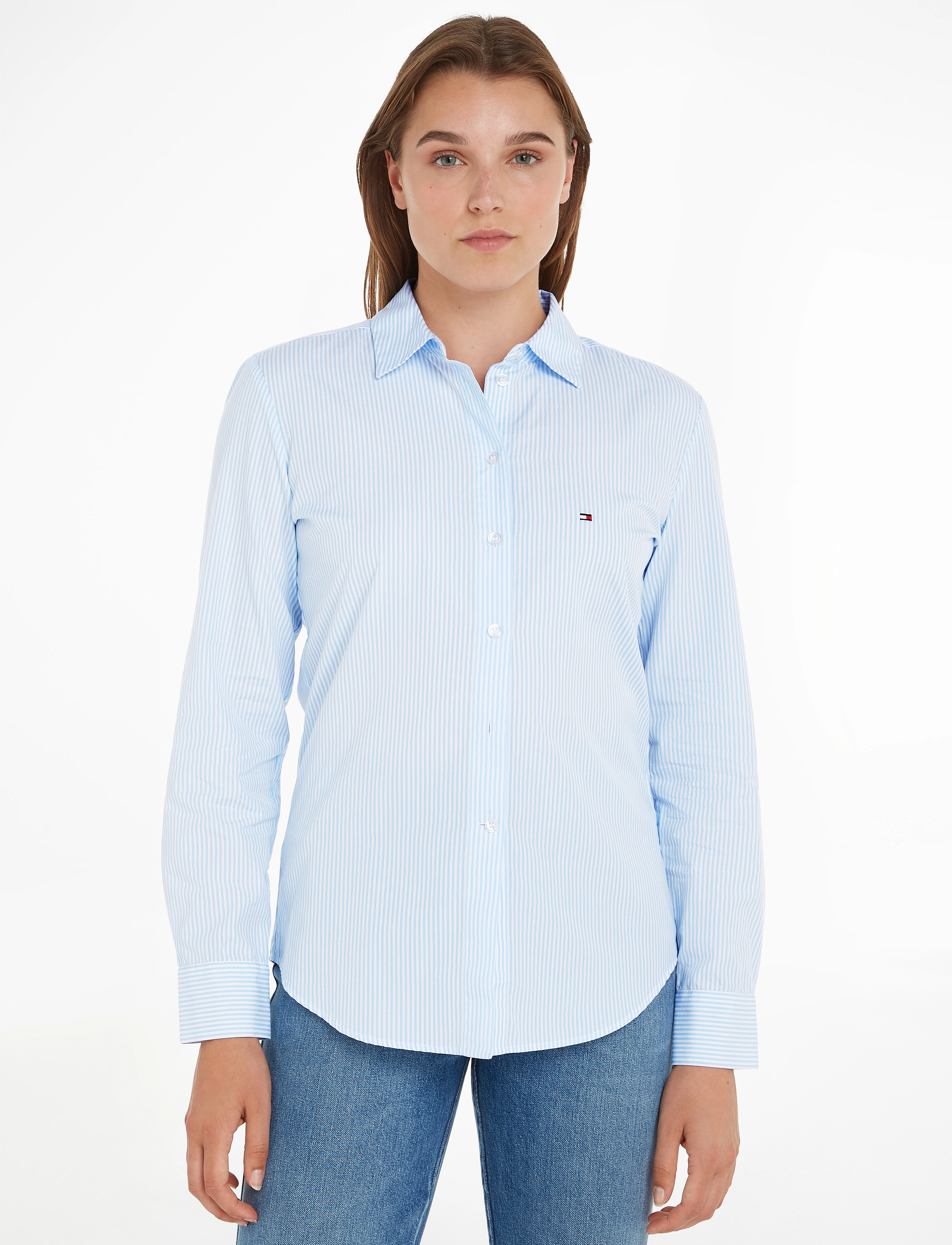 Tommy Hilfiger - ITHAKA REGULAR SHIRT LS - ithaca stp/ blue - 2