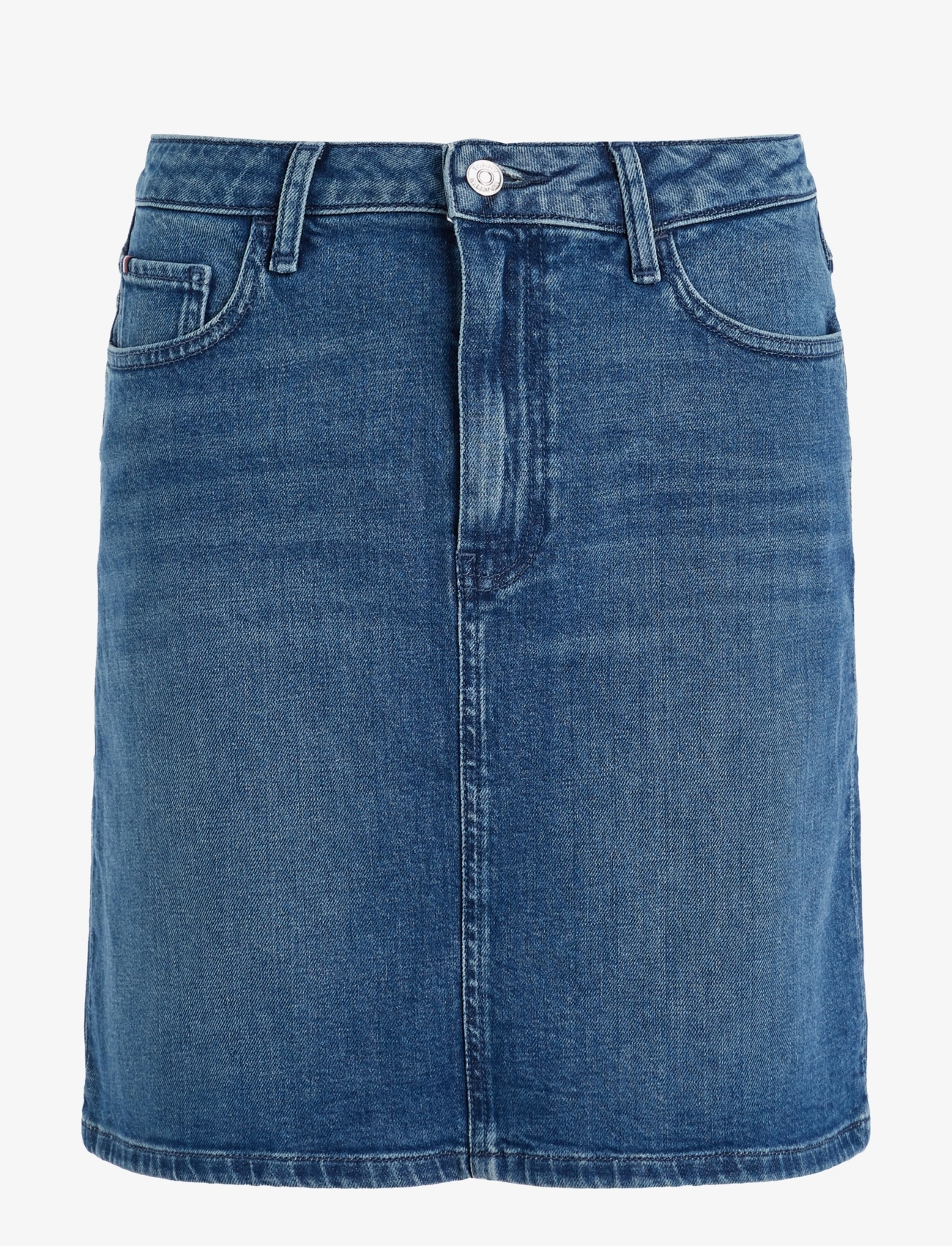 Tommy Hilfiger - DNM STRAIGHT SKIRT HW SUKI - suki - 0
