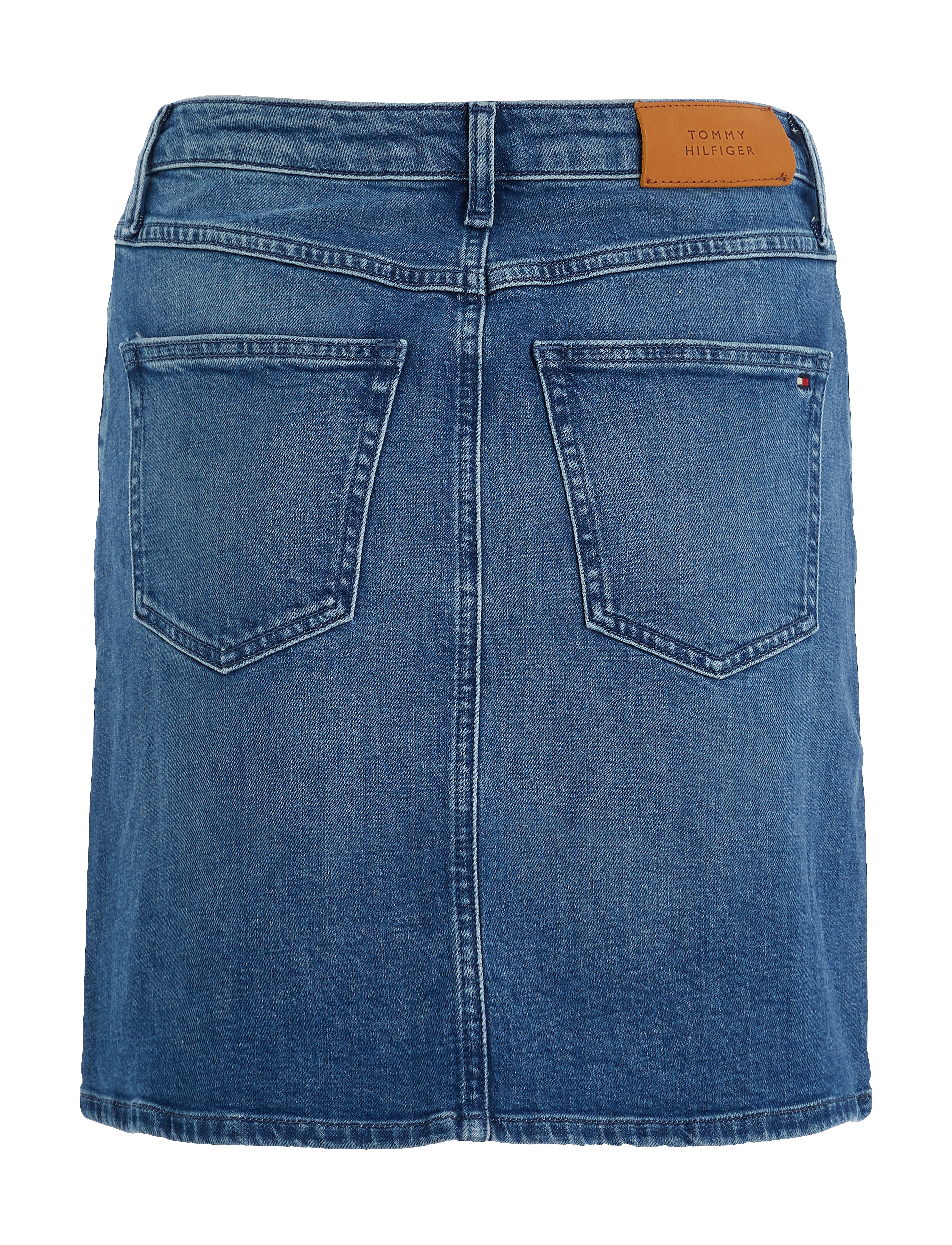 Tommy Hilfiger - DNM STRAIGHT SKIRT HW SUKI - suki - 1